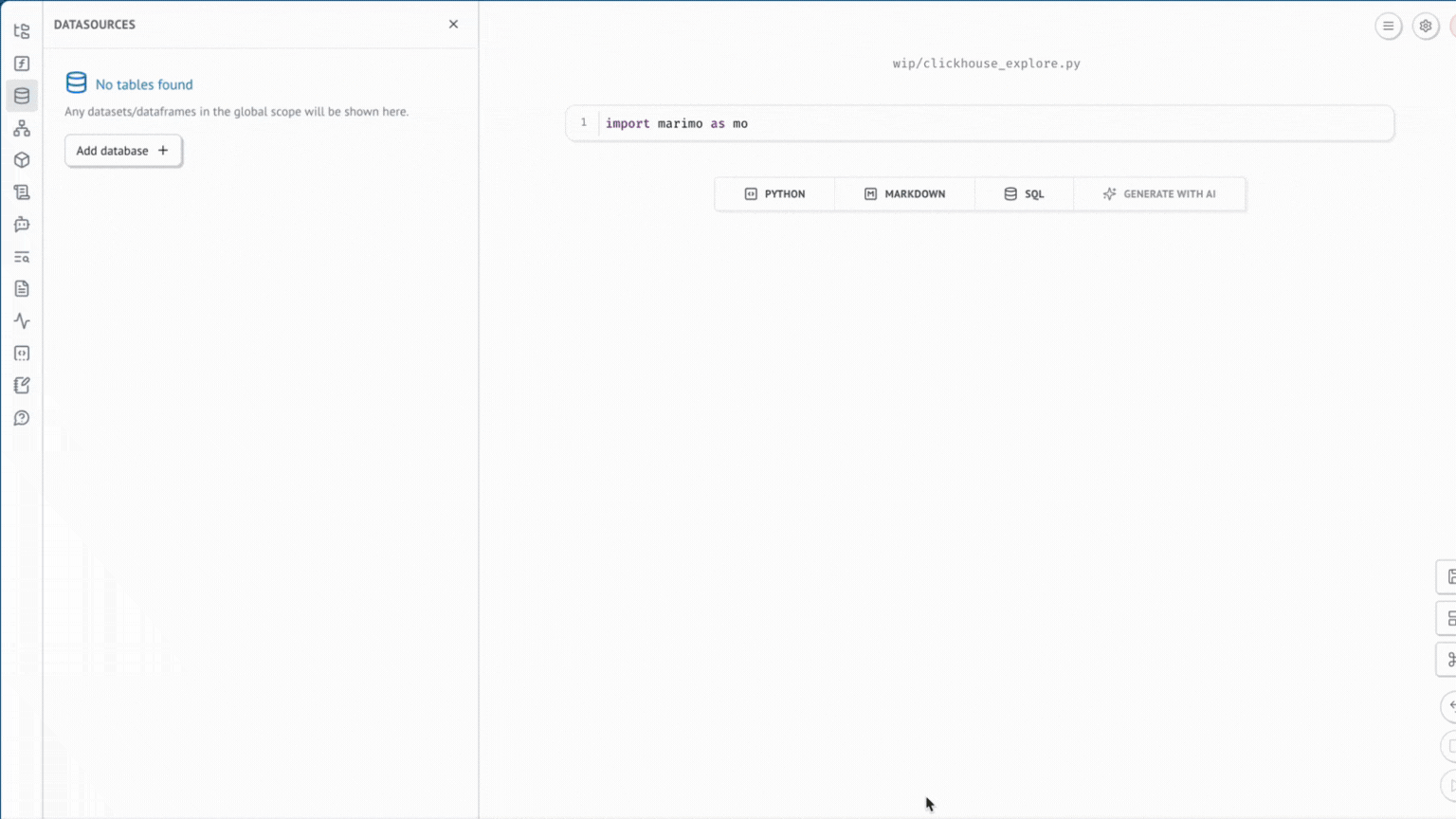 Connect to ClickHouse